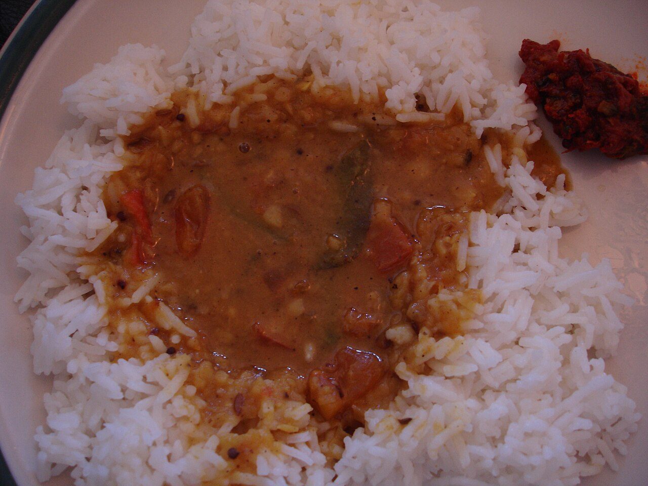 Coconut Red Lentil Dal